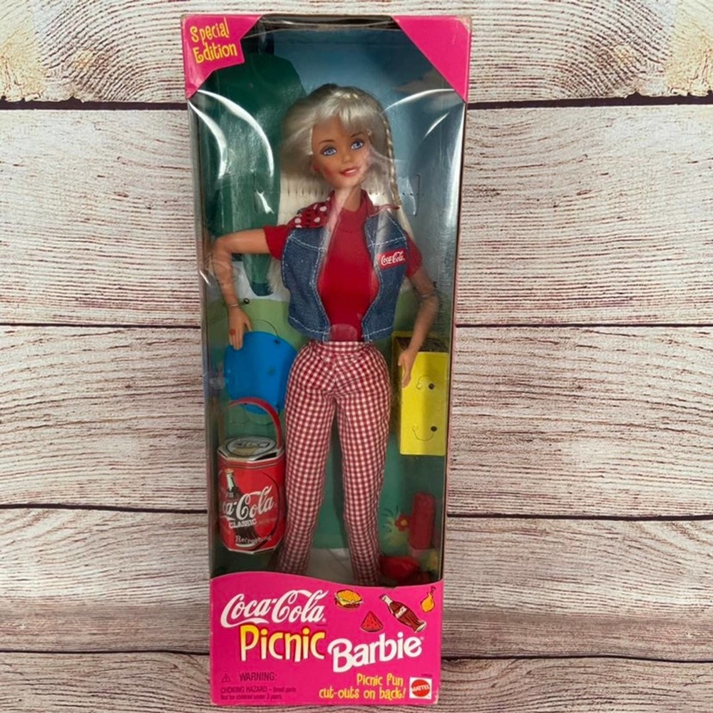 Vintage, 1997 Coca Cola Picnic Barbie